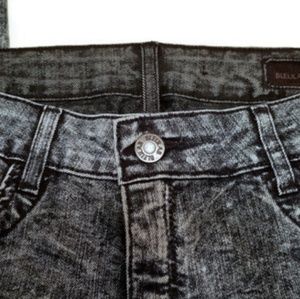 Bleulab Acid Washed Skinny Reversible Jeans